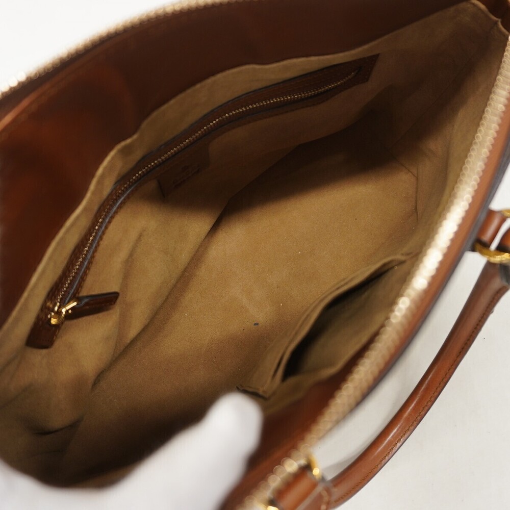 Gucci GG Supreme Handbag Brown Bag - Picture 5 of 10